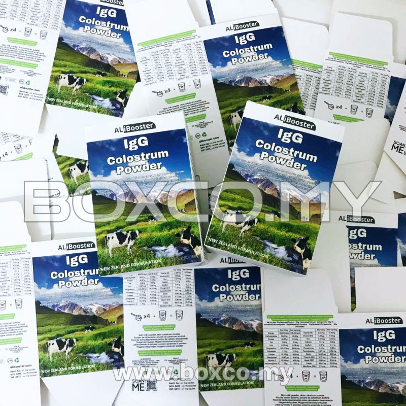 Cetak kotak susu milk powder child custom box printing malaysia by BOXCO Malaysia