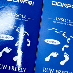 Example of finishing of box printing Matte / Gloss Lamination effect