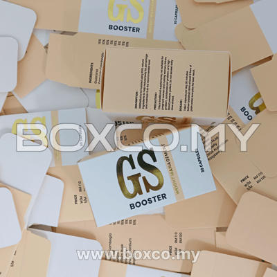 cetak kotak healthcare weight slimming custom box printing malaysia